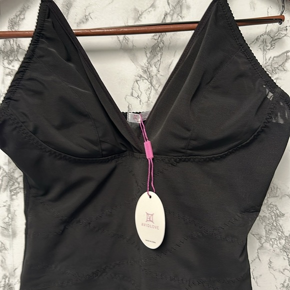 Adilove Women's Shapewear Black Lingerie Bodysuit Size 3XL - Picture 2 of 12